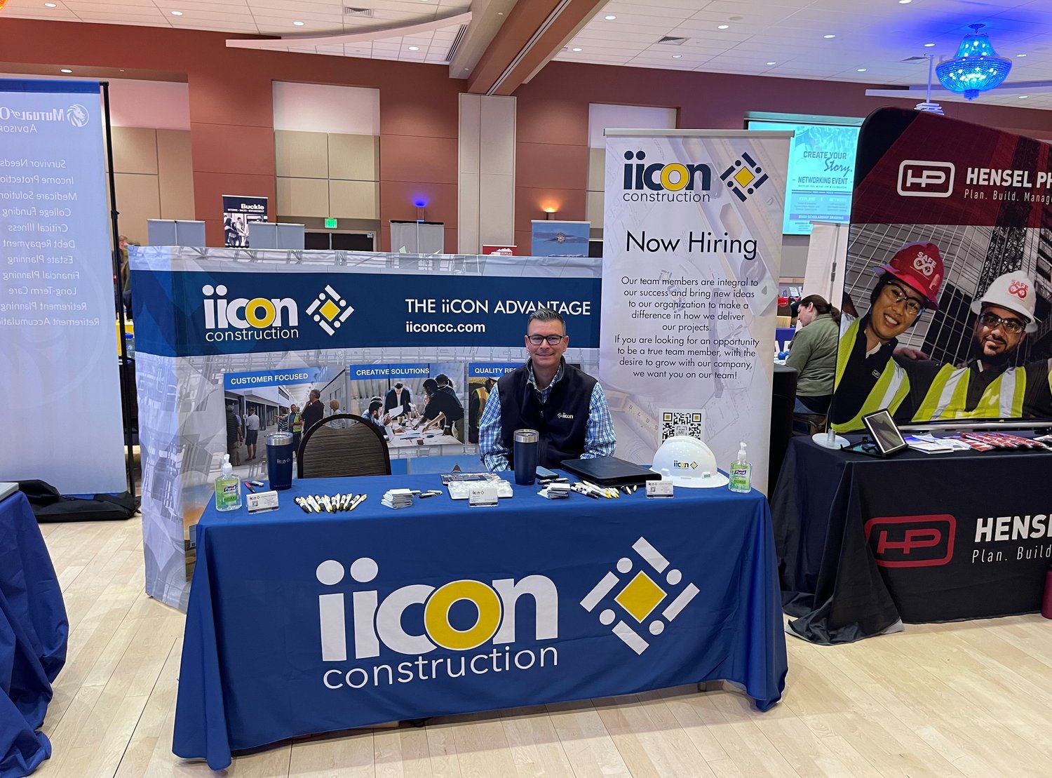 Iicon at booth