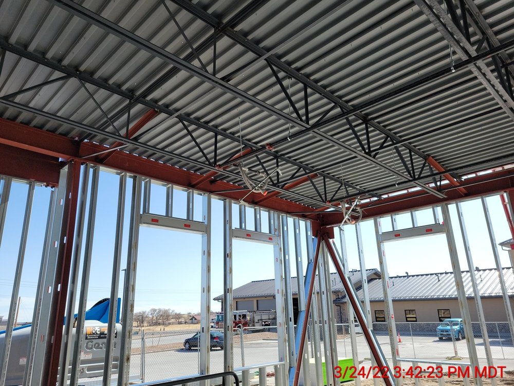 Steel Framing for Falcon Fire Dept