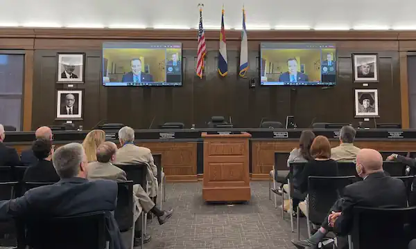 New City Council Chamber Dais